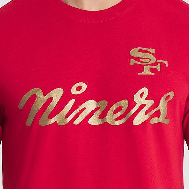 Men's Nike Scarlet San Francisco 49ers 2025 Rivalries Collection Slub Dri-FIT T-Shirt
