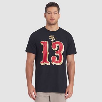 Men's Nike Brock Purdy Black San Francisco 49ers 2025 Rivalries Collection Player Name & Number T-Shirt