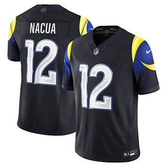 Men's Nike Puka Nacua Midnight Blue Los Angeles Rams 2025 Rivalries Collection Limited Jersey