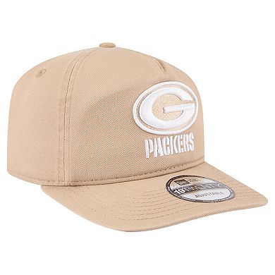 Men's New Era Tan Green Bay Packers 19TWENTY Adjustable Hat