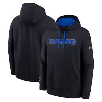 Men's Nike Midnight Blue Los Angeles Rams 2025 Rivalries Collection Club Hoodie