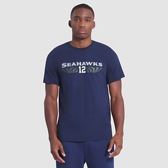 Men's Nike College Navy Seattle Seahawks 2025 Rivalries Collection Slub Dri-FIT T-Shirt