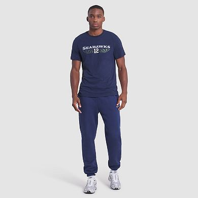 Men's Nike College Navy Seattle Seahawks 2025 Rivalries Collection Slub Dri-FIT T-Shirt