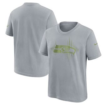 Youth Nike Wolf Gray Seattle Seahawks 2025 Rivalries Collection T-Shirt