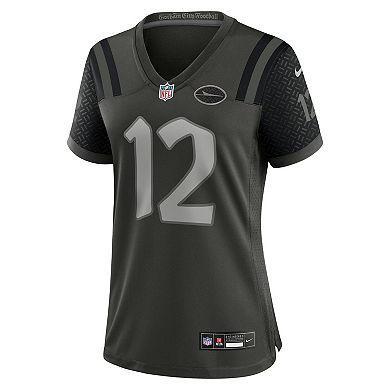 Women's Nike Joe Namath Gotham Green New York Jets 2025 Rivalries Collection Retired Player Game Jersey