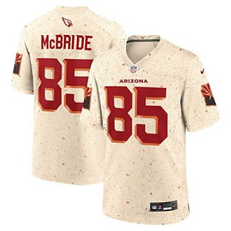 Men's Nike Trey McBride Natural Arizona Cardinals 2025 Rivalries Collection Game Jersey