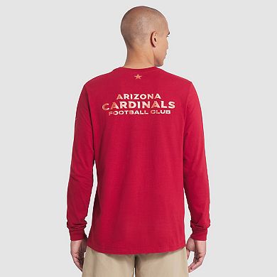 Men's Nike Red Arizona Cardinals 2025 Rivalries Collection Essential Long Sleeve T-Shirt