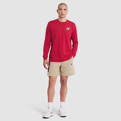Men's Nike Red Arizona Cardinals 2025 Rivalries Collection Essential Long Sleeve T-Shirt