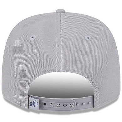 Men's New Era Gray Buffalo Bills 2025 Rivalries Collection Fan Pack 9SEVENTY Adjustable Hat
