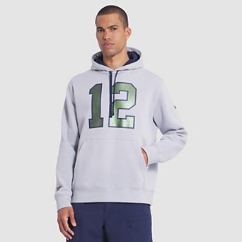 Men's Nike Wolf Gray Seattle Seahawks 2025 Rivalries Collection Club Hoodie