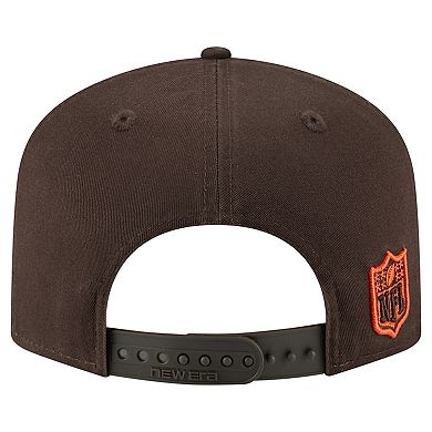 Men's New Era Brown Cleveland Browns Team 19TWENTY Adjustable Hat