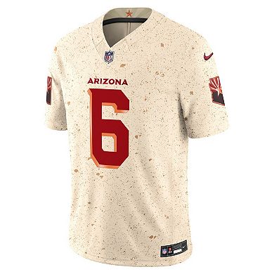 Men's Nike James Conner Natural Arizona Cardinals 2025 Rivalries Collection Limited Jersey