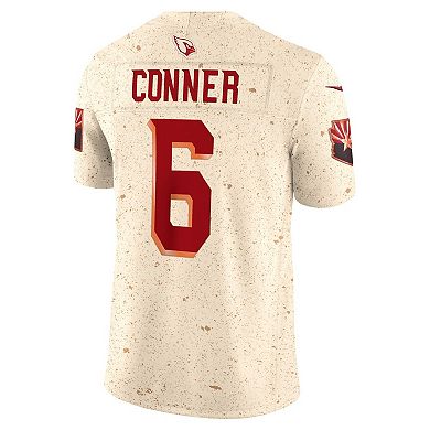 Men's Nike James Conner Natural Arizona Cardinals 2025 Rivalries Collection Limited Jersey