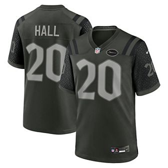 Men's Nike Breece Hall Gotham Green New York Jets 2025 Rivalries Collection Game Jersey