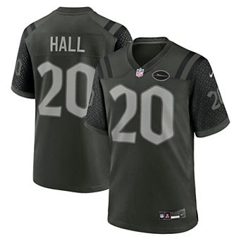 Men's Nike Breece Hall Gotham Green New York Jets 2025 Rivalries Collection Game Jersey