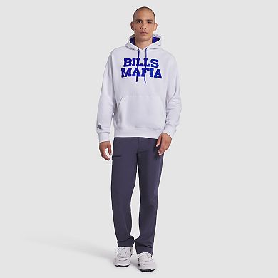 Men's Nike White Buffalo Bills 2025 Rivalries Collection Club Hoodie