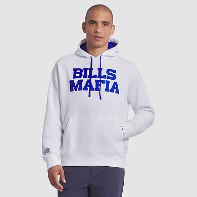 Men's Nike White Buffalo Bills 2025 Rivalries Collection Club Hoodie