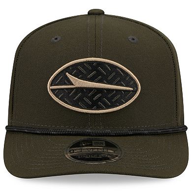 Men's New Era Gotham Green New York Jets 2025 Rivalries Collection Sideline 9SEVENTY Adjustable Hat