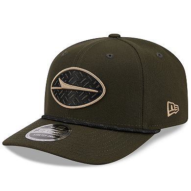 Men's New Era Gotham Green New York Jets 2025 Rivalries Collection Sideline 9SEVENTY Adjustable Hat