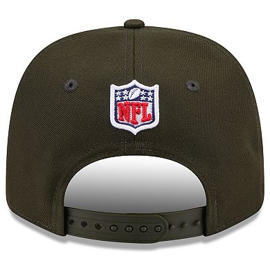 Men's New Era Gotham Green New York Jets 2025 Rivalries Collection Sideline 9SEVENTY Adjustable Hat