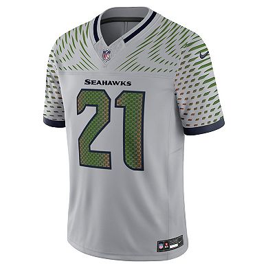 Men's Nike Devon Witherspoon Wolf Gray Seattle Seahawks 2025 Rivalries Collection Limited Jersey