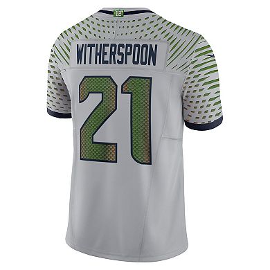 Men's Nike Devon Witherspoon Wolf Gray Seattle Seahawks 2025 Rivalries Collection Limited Jersey