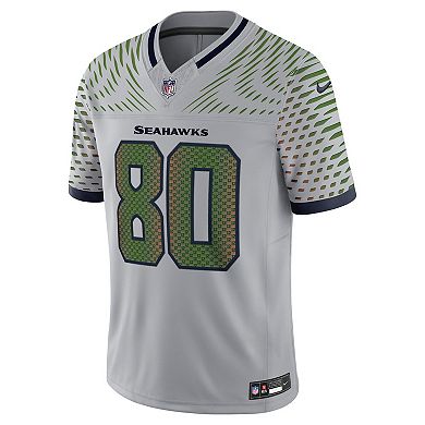 Men's Nike Steve Largent Wolf Gray Seattle Seahawks 2025 Rivalries Collection Retired Player Limited Jersey