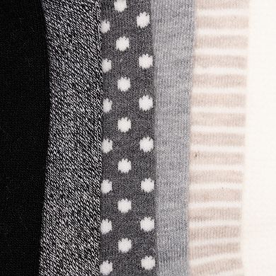 Women's MUK LUKS 6-Pack Dream Step Crew Socks