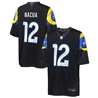 Youth Nike Puka Nacua Dark Blue Los Angeles Rams Rivalries Collection Game Jersey