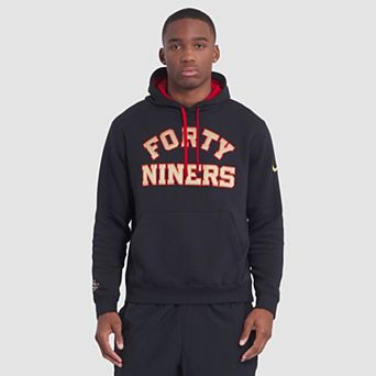 Men's Nike Black San Francisco 49ers 2025 Rivalries Collection Club Hoodie