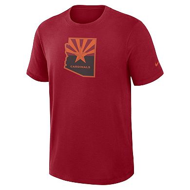 Men's Nike Red Arizona Cardinals 2025 Rivalries Collection Slub Dri-FIT T-Shirt