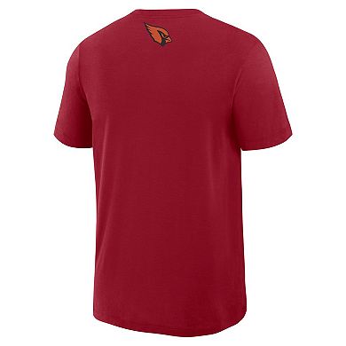 Men's Nike Red Arizona Cardinals 2025 Rivalries Collection Slub Dri-FIT T-Shirt