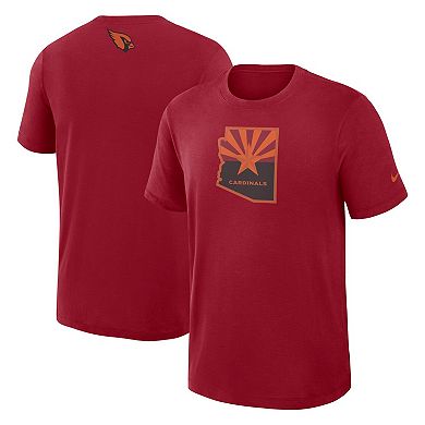 Men's Nike Red Arizona Cardinals 2025 Rivalries Collection Slub Dri-FIT T-Shirt