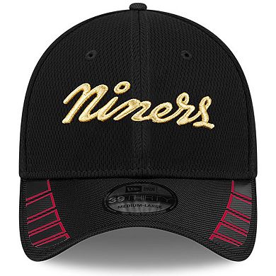 Men's New Era Black San Francisco 49ers 2025 Rivalries Collection Fan Pack 39THIRTY Flex Hat