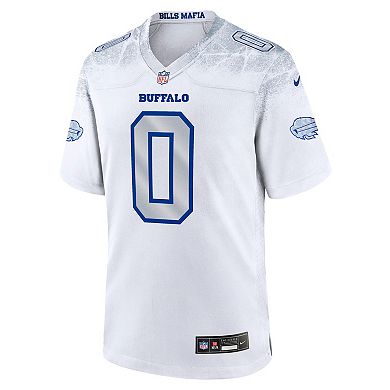 Men's Nike Keon Coleman White Buffalo Bills 2025 Rivalries Collection Game Jersey