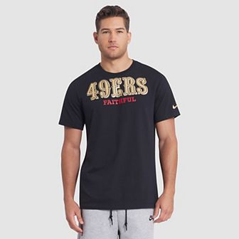 Men's Nike Black San Francisco 49ers 2025 Rivalries Collection Essential T-Shirt