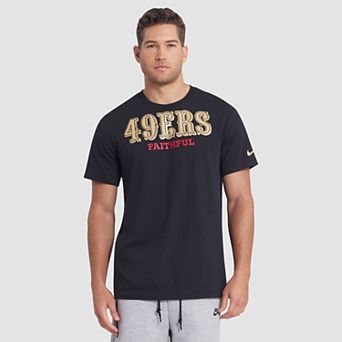 Men's Nike Black San Francisco 49ers 2025 Rivalries Collection Essential T-Shirt