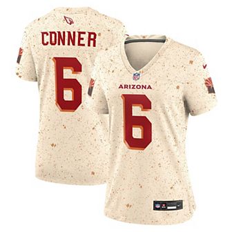 Women's Nike James Conner��Natural Arizona Cardinals 2025 Rivalries Collection Game Jersey