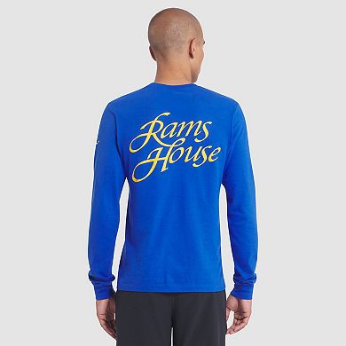 Men's Nike Royal Los Angeles Rams 2025 Rivalries Collection Essential Long Sleeve T-Shirt