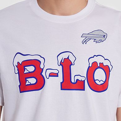 Men's Nike White Buffalo Bills 2025 Rivalries Collection Essential T-Shirt