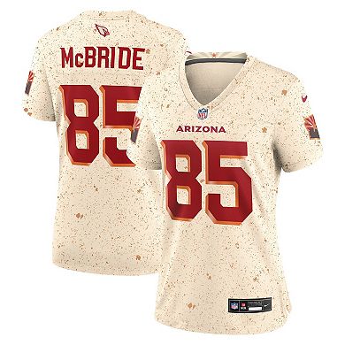 Women's Nike Trey McBride Natural Arizona Cardinals 2025 Rivalries Collection Game Jersey