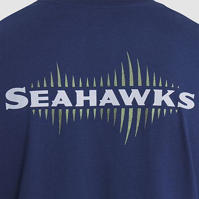 Men's Nike College Navy Seattle Seahawks 2025 Rivalries Collection Essential Long Sleeve T-Shirt