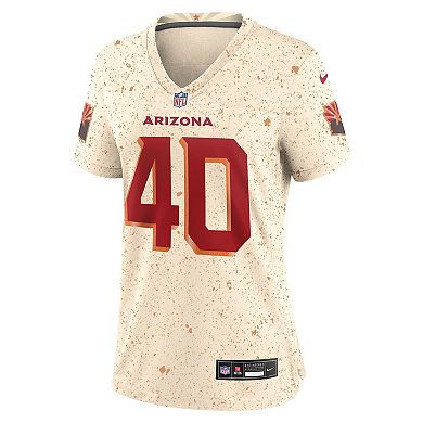 Women's Nike Pat Tillman Natural Arizona Cardinals 2025 Rivalries Collection Retired Player Game Jersey