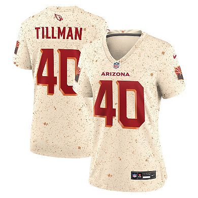 Women's Nike Pat Tillman Natural Arizona Cardinals 2025 Rivalries Collection Retired Player Game Jersey