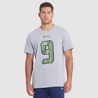 Men's Nike Kenneth Walker III Wolf Gray Seattle Seahawks 2025 Rivalries Collection Player Name & Number T-Shirt