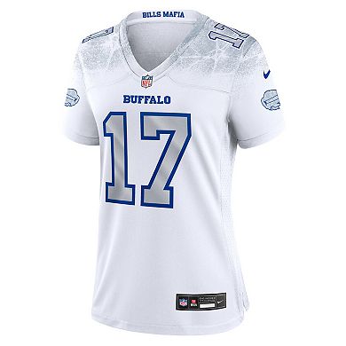 Women's Nike Josh Allen White Buffalo Bills 2025 Rivalries Collection Game Jersey