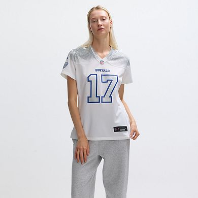 Women's Nike Josh Allen White Buffalo Bills 2025 Rivalries Collection Game Jersey