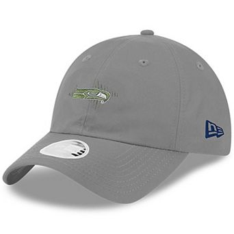 Women's New Era��Wolf Gray Seattle Seahawks 2025 Rivalries Collection Pony Tail Adjustable Hat