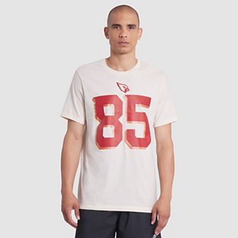 Men's Nike Trey McBride Natural Arizona Cardinals 2025 Rivalries Collection Player Name & Number T-Shirt