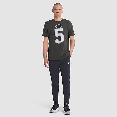 Men's Nike Garrett Wilson Gotham Green New York Jets 2025 Rivalries Collection Player Name & Number T-Shirt